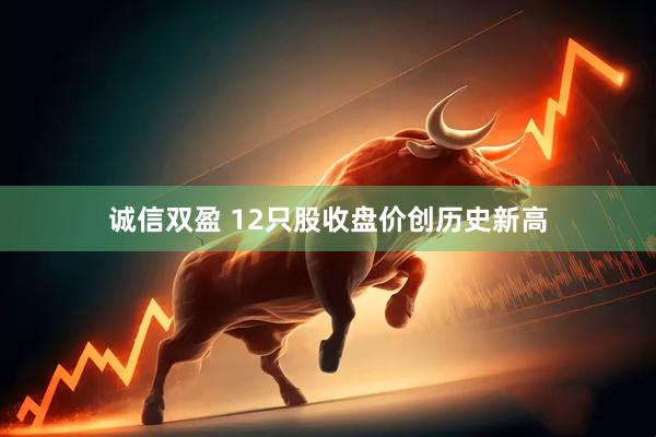 诚信双盈 12只股收盘价创历史新高